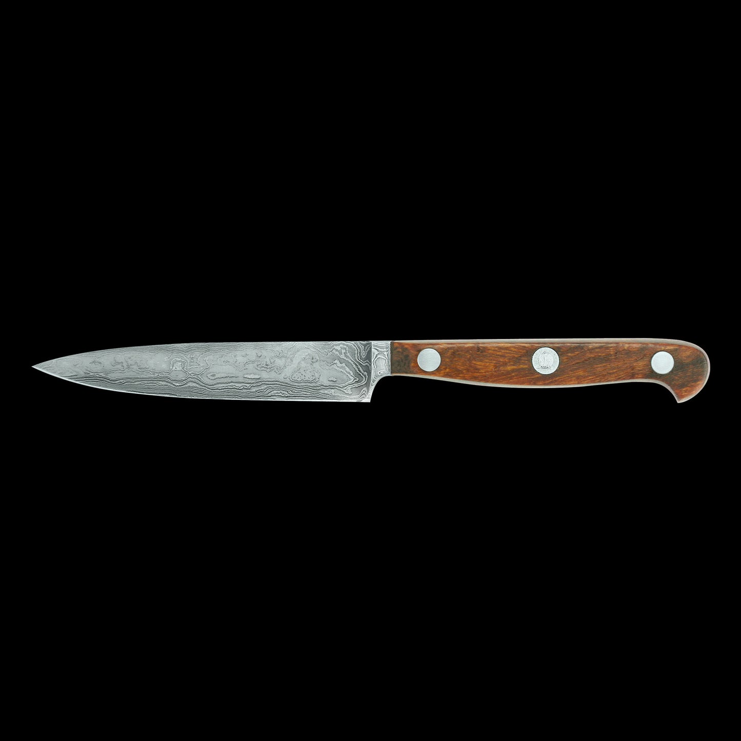 Gude Franz Güde Series Damascus Steel Boning Knife 4-in, Desert Ironwood Handle - Gude Shop USA
