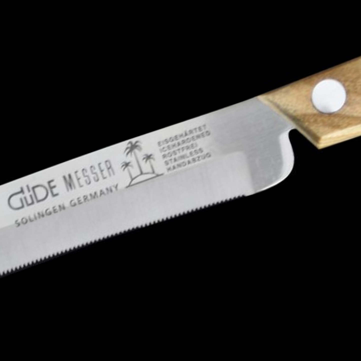 Gude Universal Knife Series 4", Olive Wood Handle - GuedeUSA