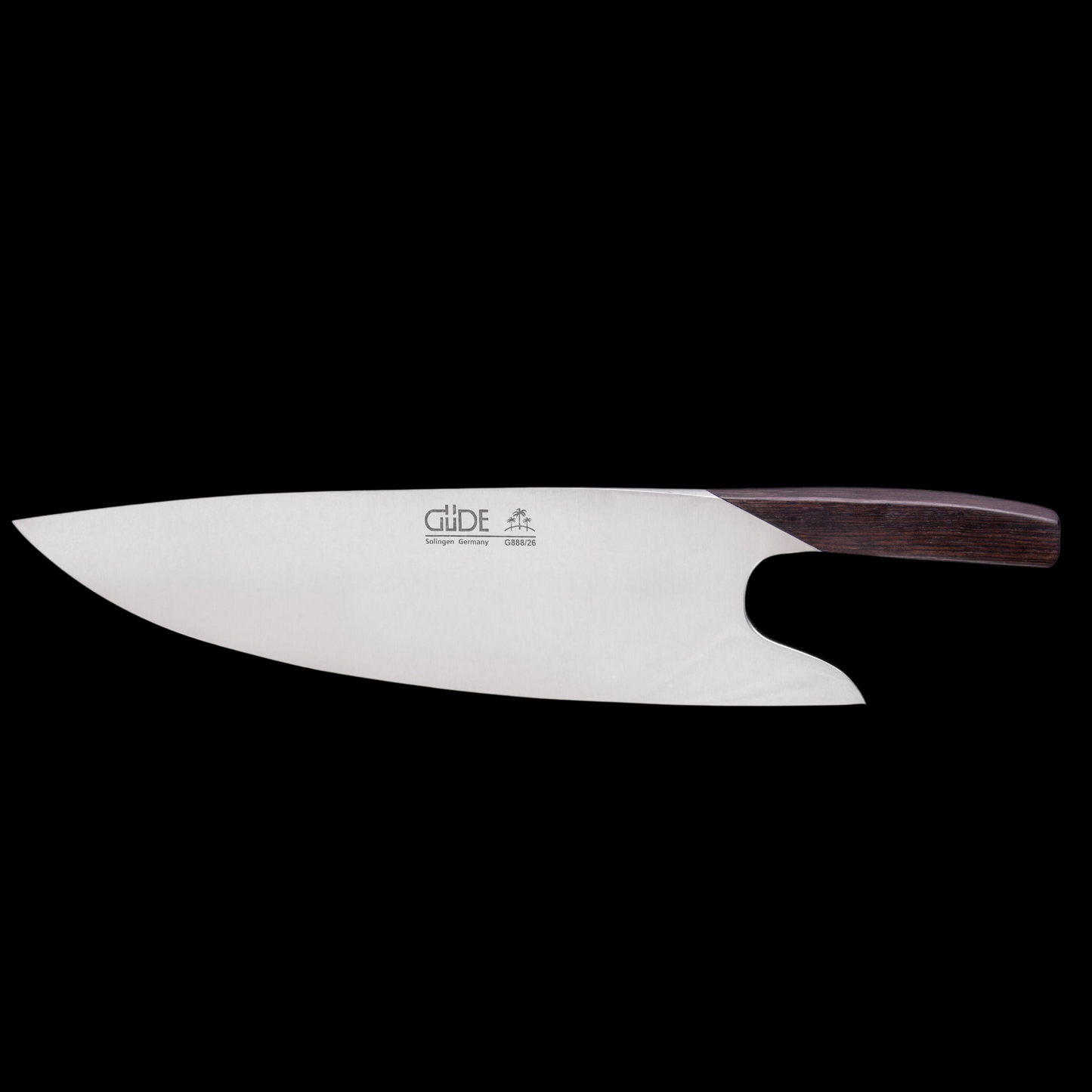 Gude "The Knife" Series Forged Multi-Use Chef's Knife 10", Choice Wood Handle - GuedeUSA