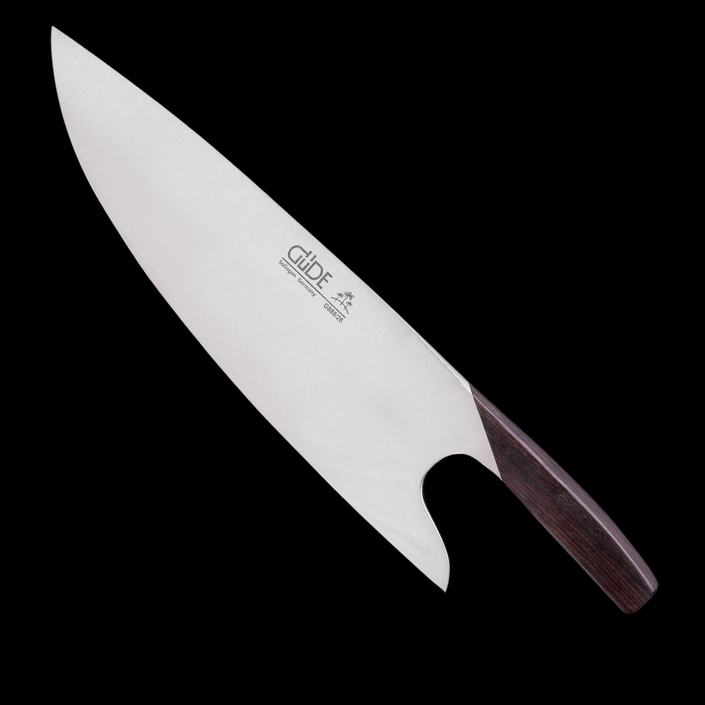 Gude "The Knife" Series Forged Multi-Use Chef's Knife 10", Choice Wood Handle - GuedeUSA