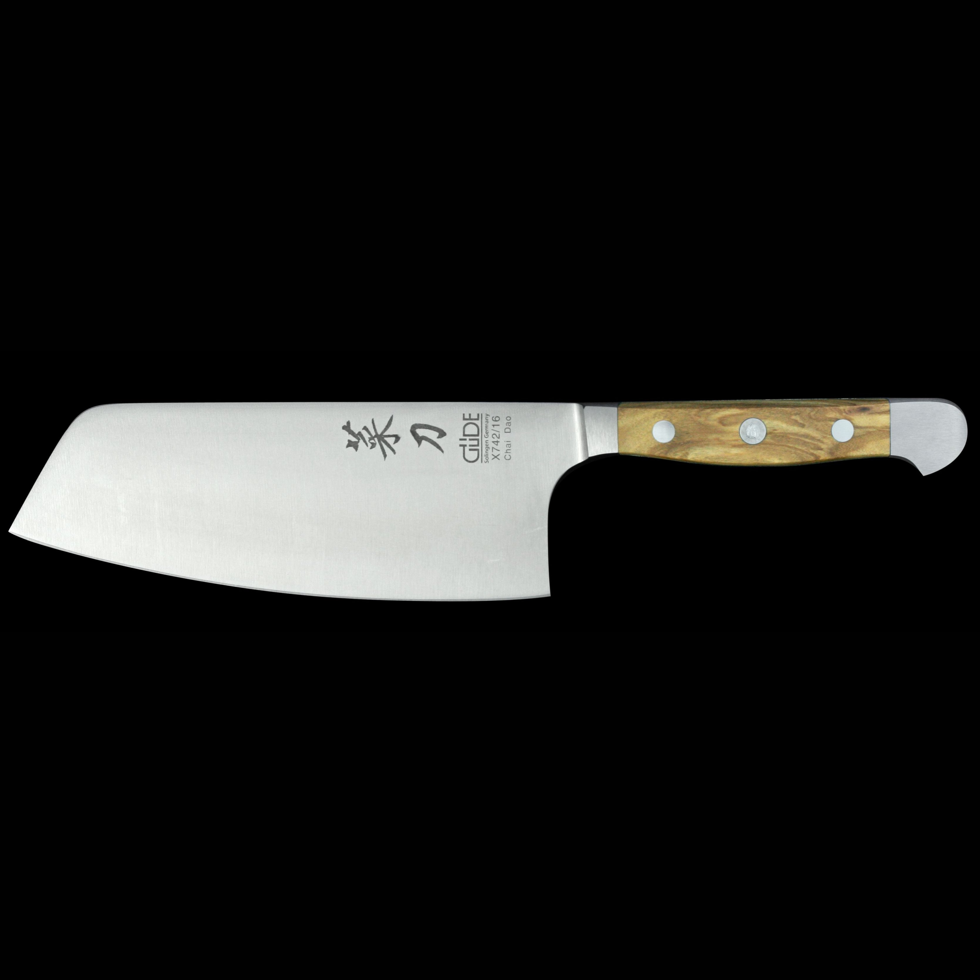 Kitory Butcher Knife Multi-Purpose Dual Edges With Pearwood Handle