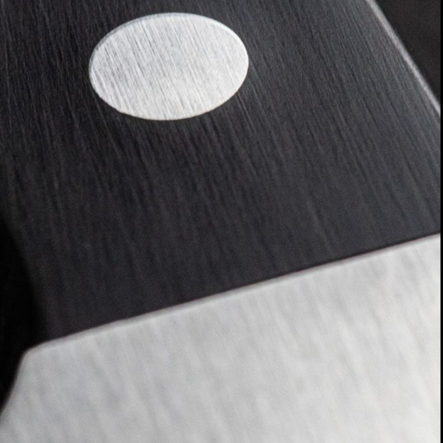 Gude Alpha Series Forged Double Bolster Utility Knife 3" Black Hostaform Handle and Sharp Point - GuedeUSA