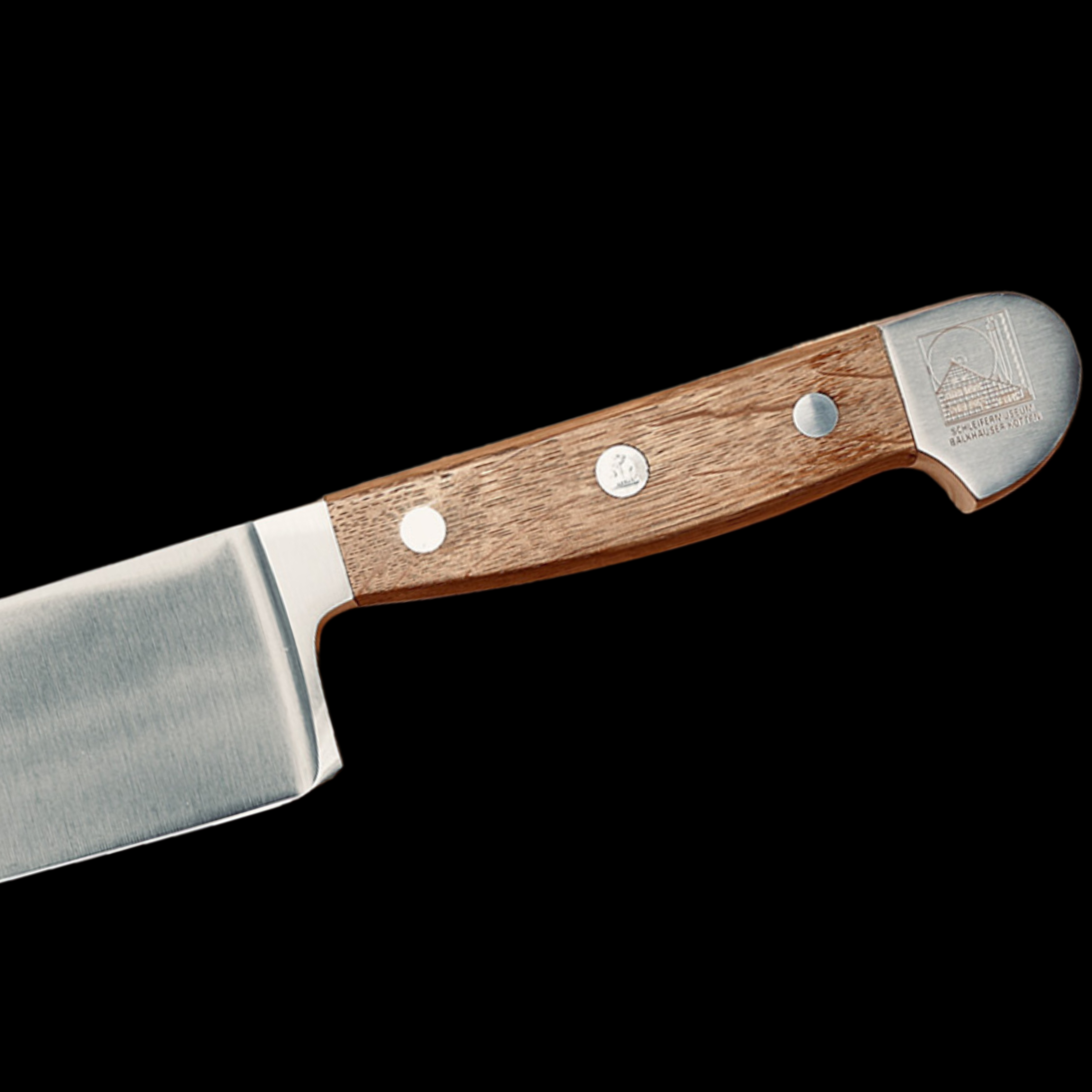 Güde Alpha Balkhauser Kotten edition, handles cut from an old oak water wheel dating to 1504