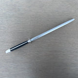 Güde Alpha Series Sharpening Steel 10-inch, forged from a single bar of steel for a harder, thicker blade