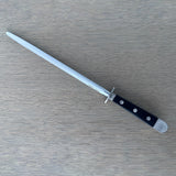 Güde Alpha Series Sharpening Steel 10-inch, crafted in Solingen, Germany using traditional techniques