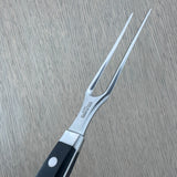 Güde Alpha Series 6-inch meat fork, forged from a single bar of steel with a double bolster