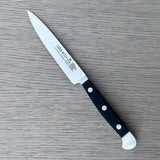 Güde Alpha Utility Knife 5-in, model 1764/13, with dishwasher-safe black Hostaform handle