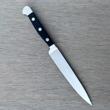 Güde Alpha Series 6-inch carving knife with black Hostaform handle