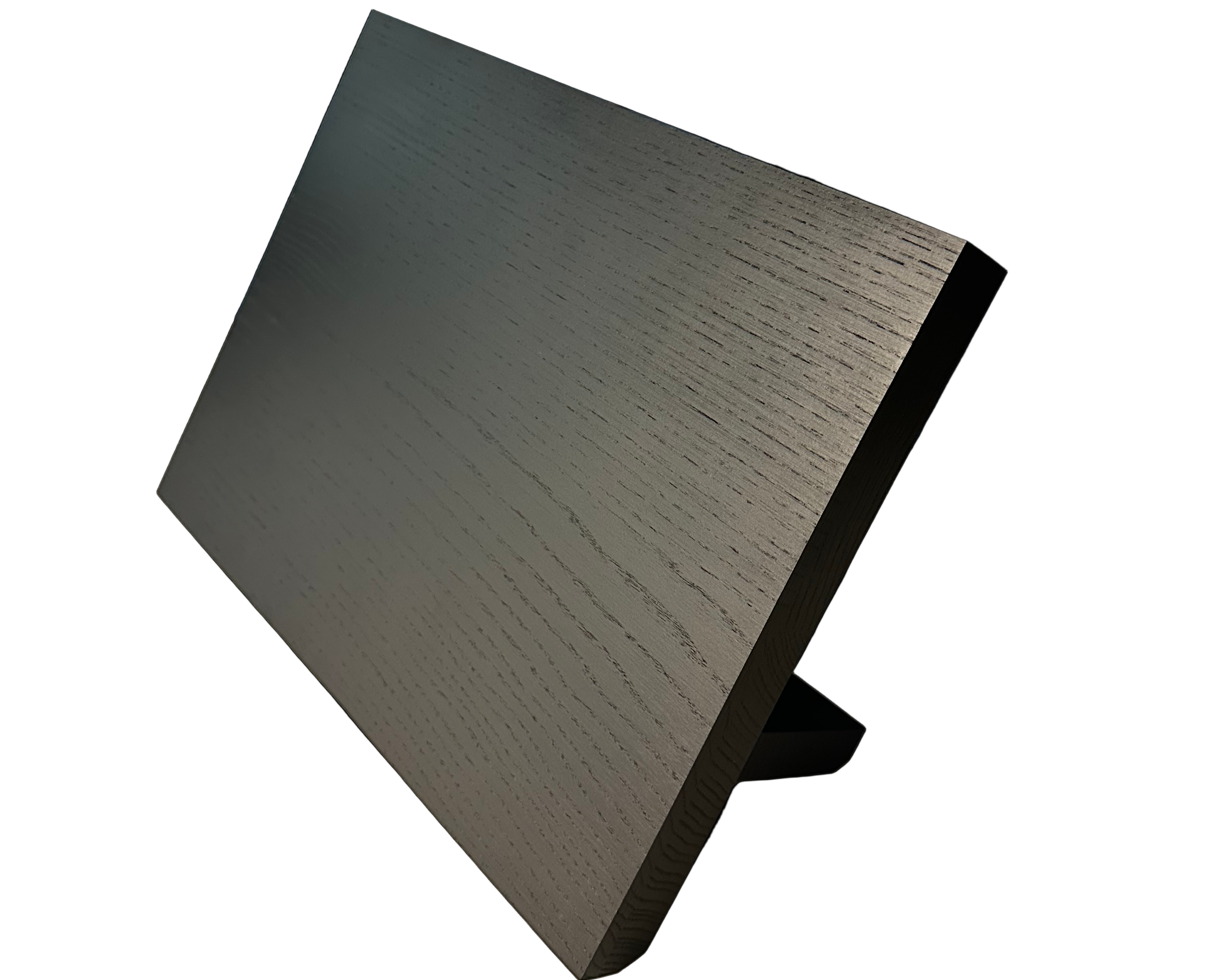 Güde magnetic knife block in black beech wood, holds up to five knives, made in Solingen, Germany