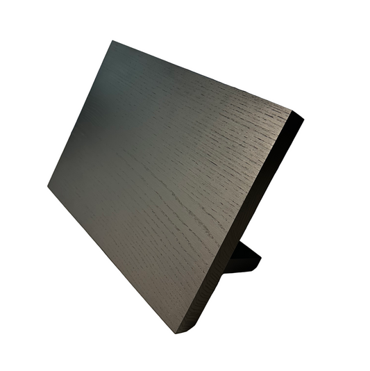 Gude Black Beechwood Magnetic Knife Block Holds Up to 5-Knives