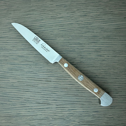 Paring Knife with Oak Wood handle