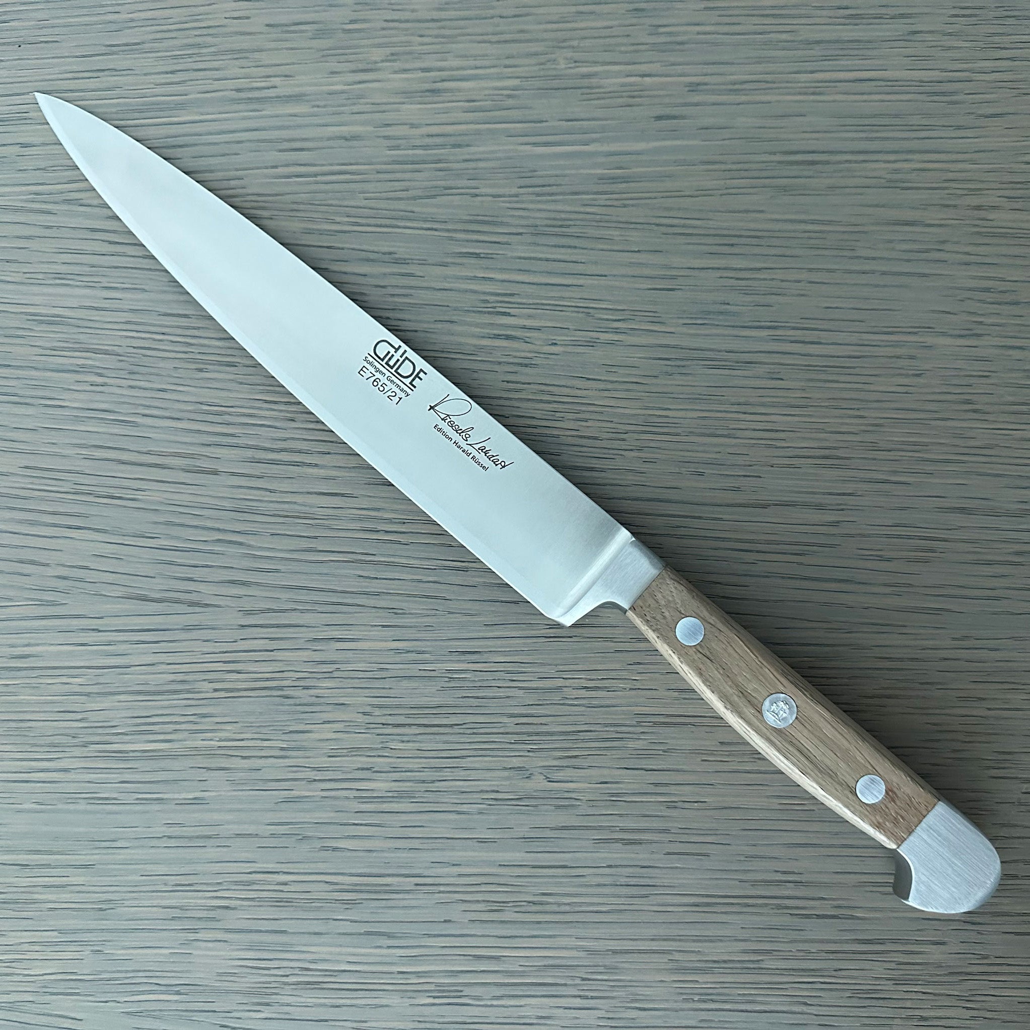 Güde Alpha Barrel Oak Slicing Knife 8" – Gude Shop USA