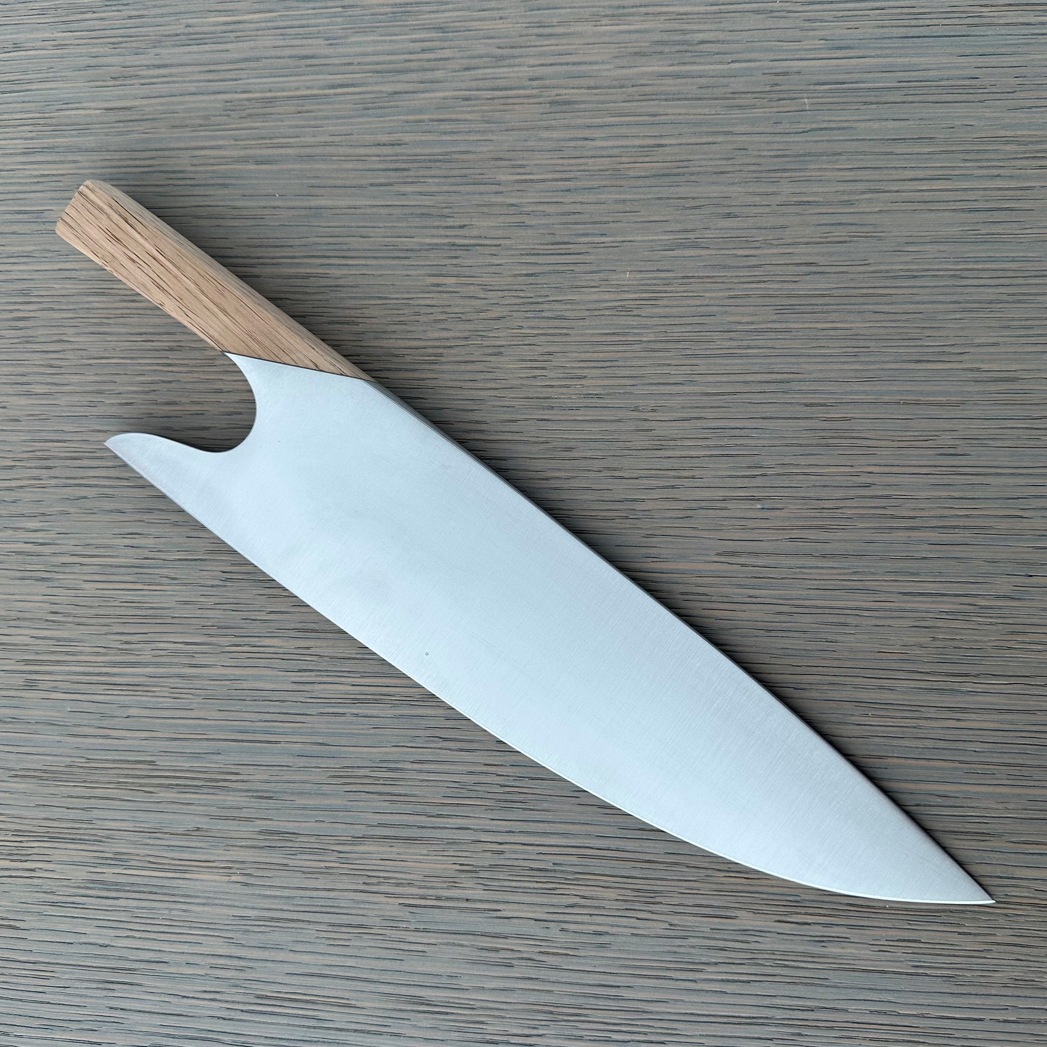 Gude THE KNIFE. Series Forged Multi-Use Chef's Knife 10", Oak Wood Handle – Gude Shop USA