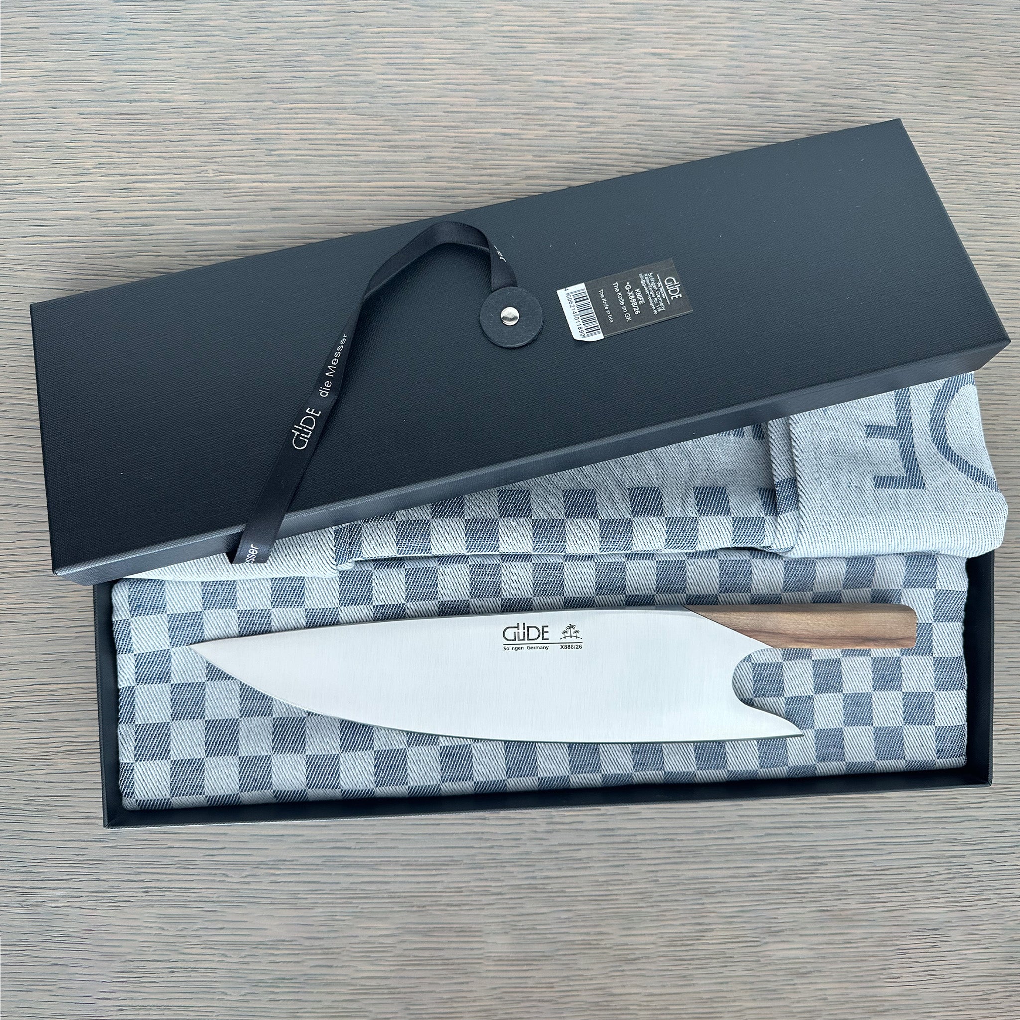 Gude THE KNIFE Series Forged Multi-Use Chef's Knife 10-in, Olive Wood Handle – Gude Shop USA