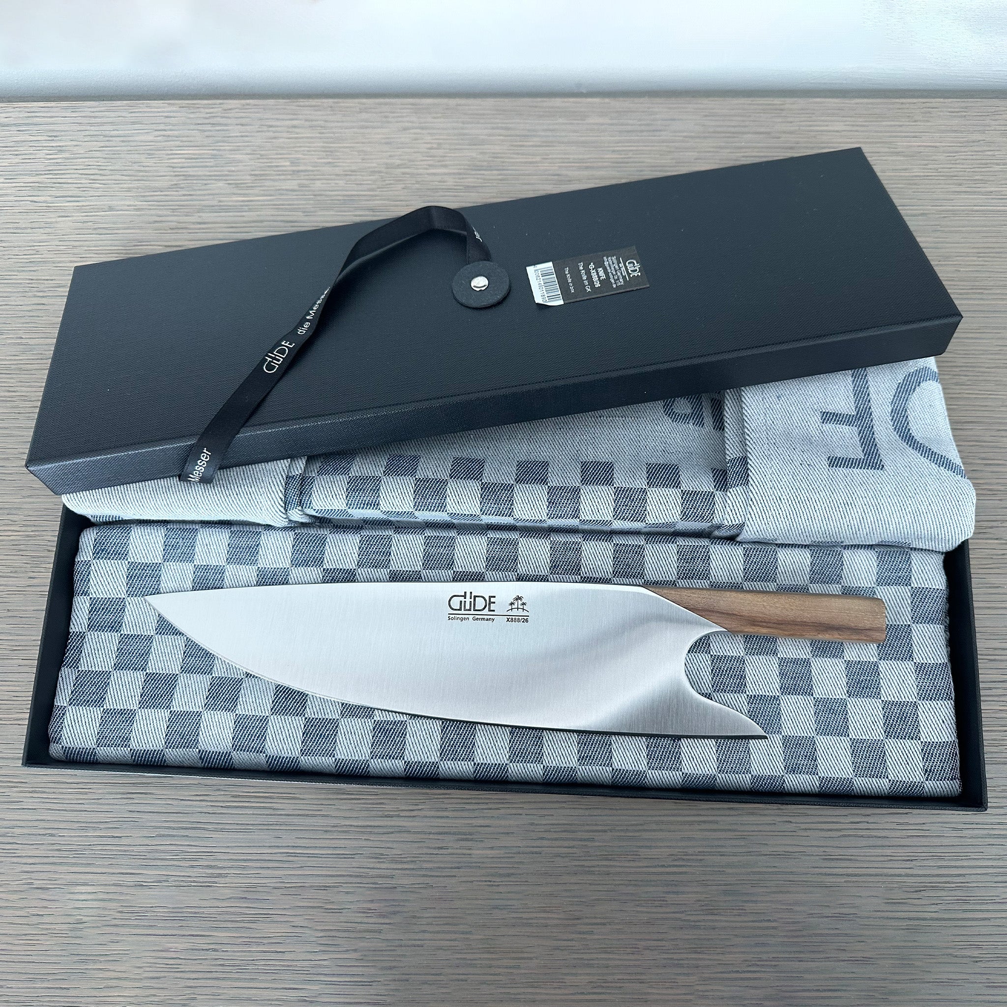 Gude THE KNIFE Series Forged Multi-Use Chef's Knife 10-in, Olive Wood Handle – Gude Shop USA