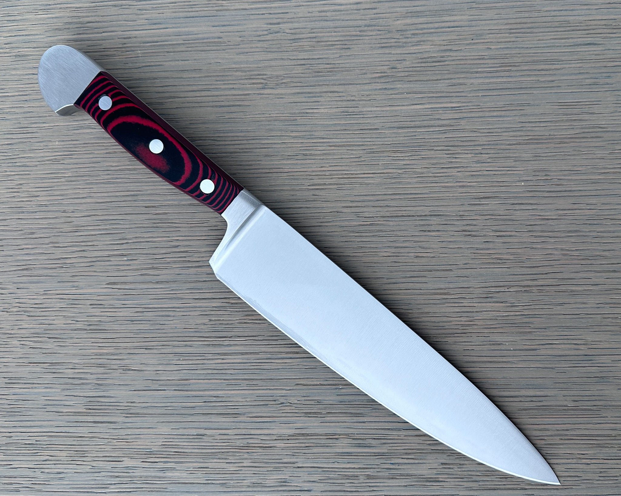 Güde Alpha Micarta Series Forged Chef's Knife 8.2-in, Micarta Handle
