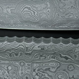 Güde Franz Güde Series 12.5-inch Damascus steel bread knife, hand-forged and hand-sharpened in Solingen, Germany