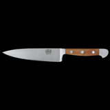 Gude Alpha Pear Series Forged Double Bolster Chef's Knife 6", Pearwood Handle - GuedeUSA