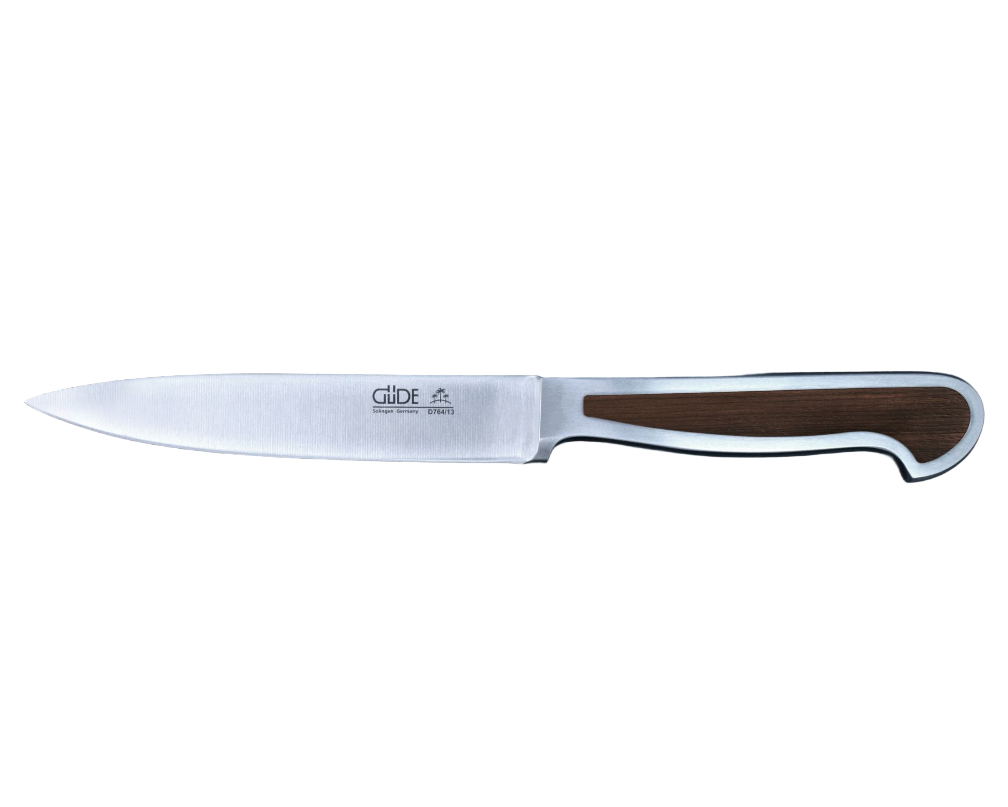 Güde Delta Utility Knife 5-in, model D764/13, with hand-wash African blackwood handle