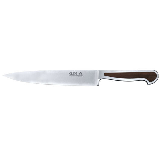Gude Delta Series Forged Double Bolster Carving Knife 8-in, African Black Wood Handle