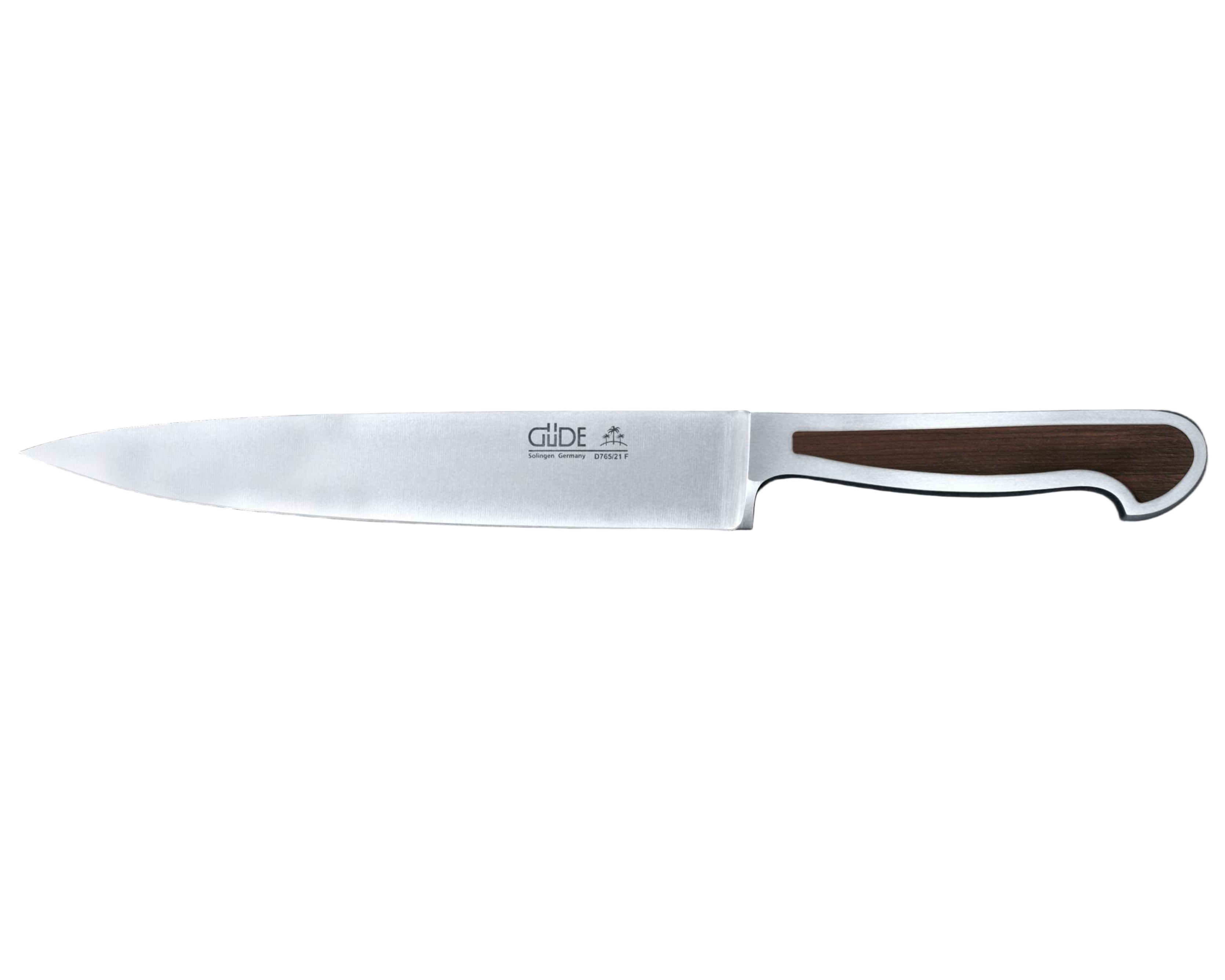 Gude Delta Series Forged Double Bolster Flexible Fillet Knife 8-in, African Blackwood Handle - Gude Shop USA