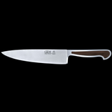 Gude Delta Series Forged Double Bolster Chef's Knife 8", African Black Wood Handle - GuedeUSA