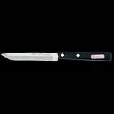 Gude Universal Knife Series 4", Black / White Hostaform Handle and Serrated Blade - GuedeUSA