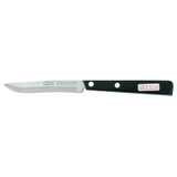 Gude Universal Series Utility Serrated Knife 4-in, Black / White Hostaform Handle - Gude Shop USA