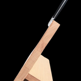 Güde magnetic knife block crafted from stylish beech wood for any kitchen