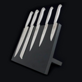 Güde beech wood magnetic knife block, supplied without knives and ready to fill