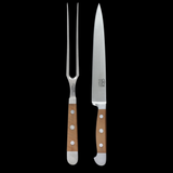 Gude Alpha Pear Series 2pc Carving Set, Pearwood Handle - GuedeUSA