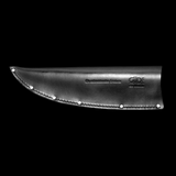 Güde leather sheath for The Knife, tanned cowhide for a 10-inch blade