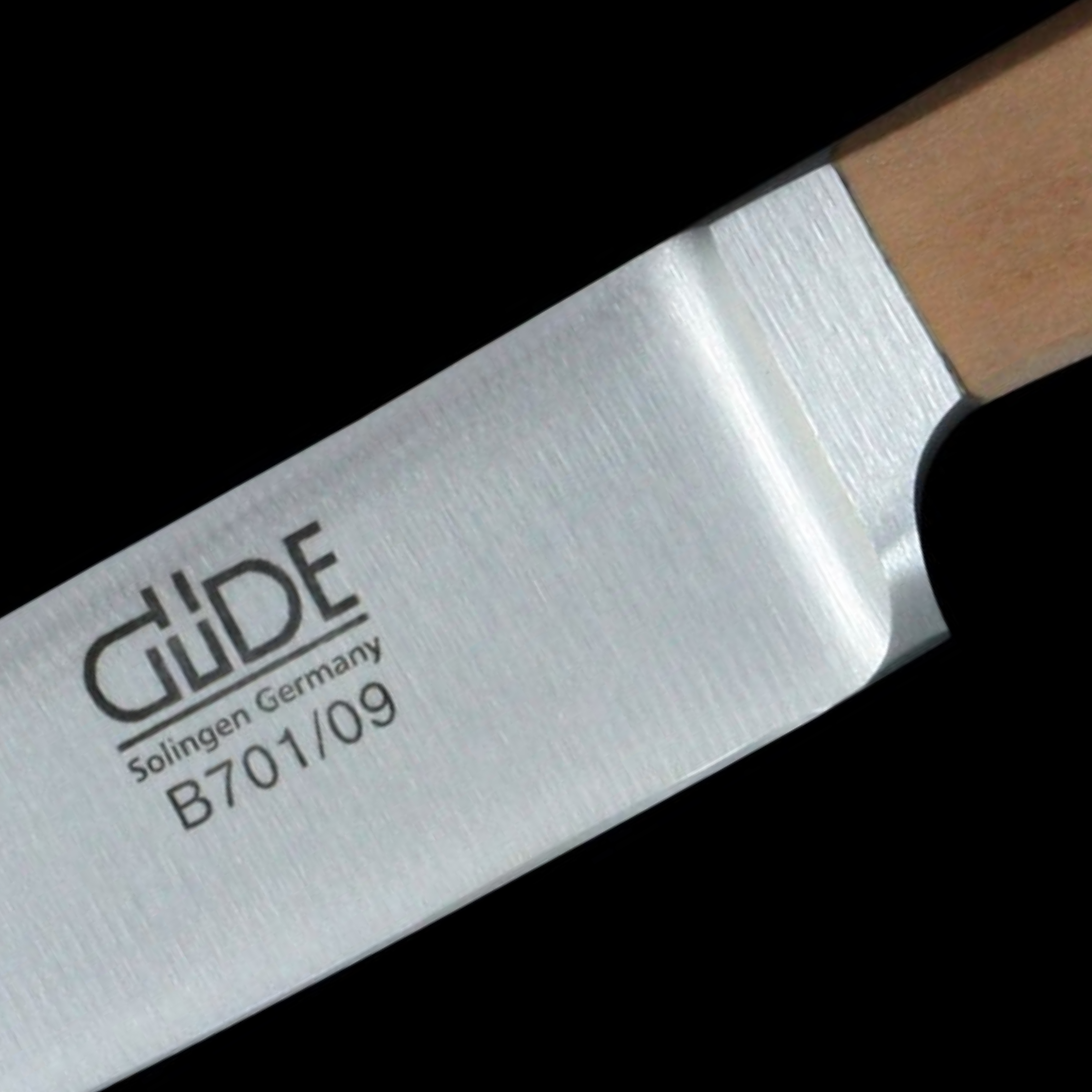 Gude Alpha Pear Series Forged Double Bolster Paring Knife 3", Pearwood Handle - GuedeUSA