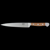 Gude Alpha Pear Series Forged Double Bolster Flexible Fillet Knife 7", Pearwood Handle - GuedeUSA