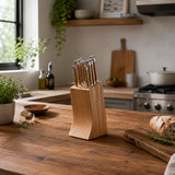 Gude Alpha Pear Series 9-Piece Knife Block Set, Luxury Pear Wood Handle – Gude Shop USA