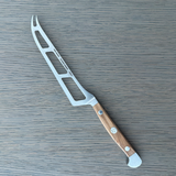 Gude Alpha Olive Series Forged Double Bolster Cheese Knife 6-in, Olivewood Handle – Gude Shop USA