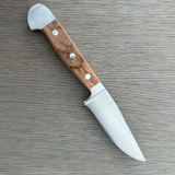 Güde Alpha Olive Series Bavarian Utility Knife 4-inch, handcrafted in Solingen, Germany by traditional methods