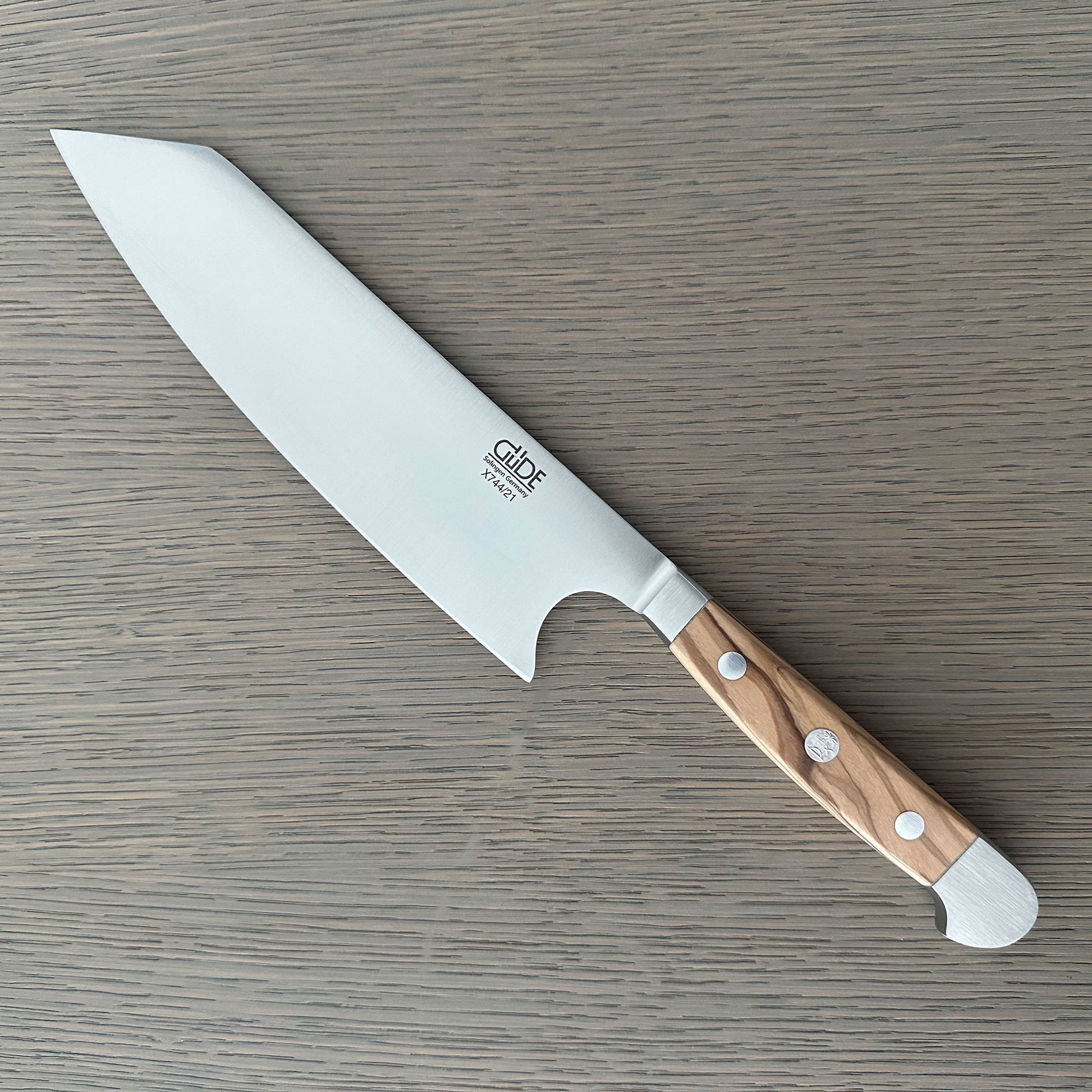 Güde Alpha Olive Kiritsuke Chef's Knife 8.4" - Gude Shop USA