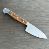 Gude Alpha Olive Series Forged Double Bolster Hard Cheese Knife 3-in, Olivewood Handle – Gude Shop USA
