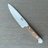 Gude Alpha Olive Series Forged Double Bolster Chef Knife 6-in, Olivewood Handle – Gude Shop USA