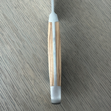 Gude Alpha Olive Series Forged Double Bolster Chef's Knife 8-in, Olivewood Handle – Gude Shop USA