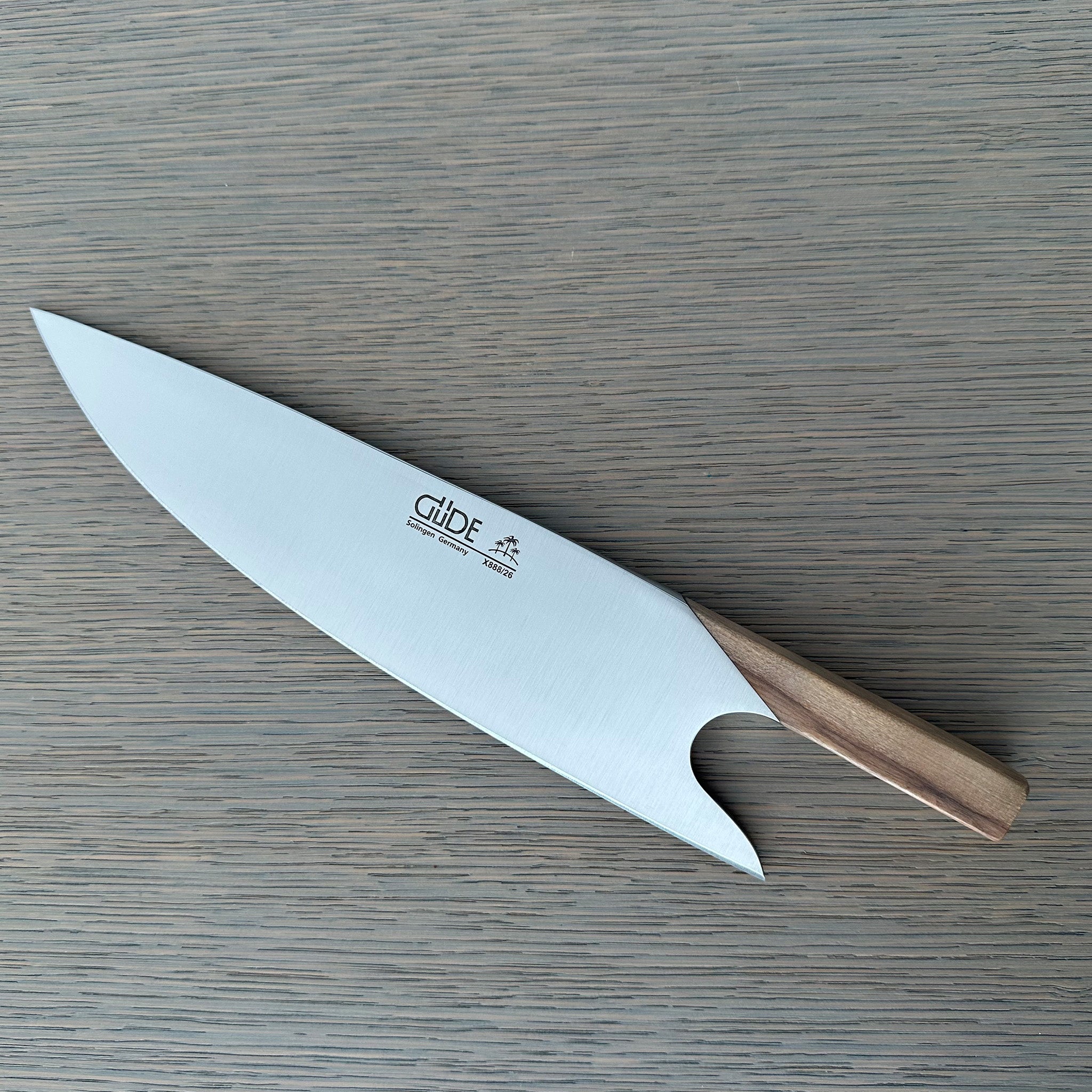 Gude THE KNIFE Series Forged Multi-Use Chef's Knife 10-in, Olive Wood Handle – Gude Shop USA